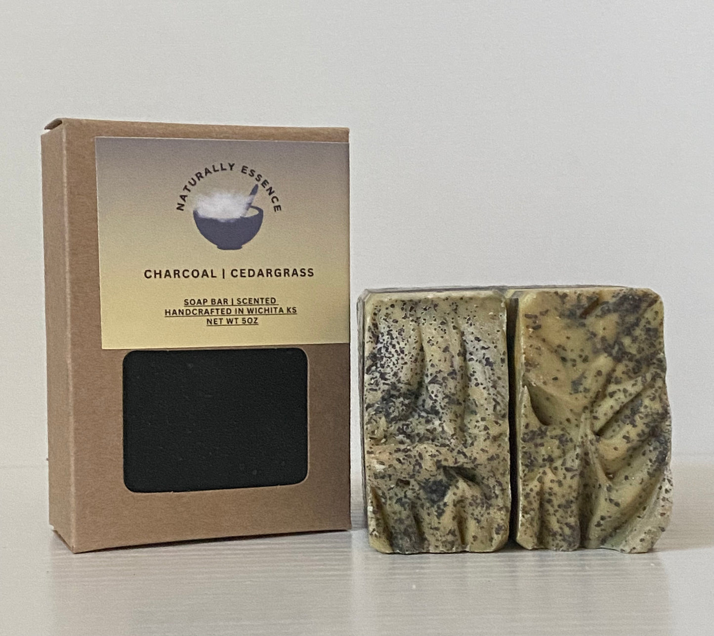 Activated Charcoal | Cedar Grass | Scented | Soap Bar
