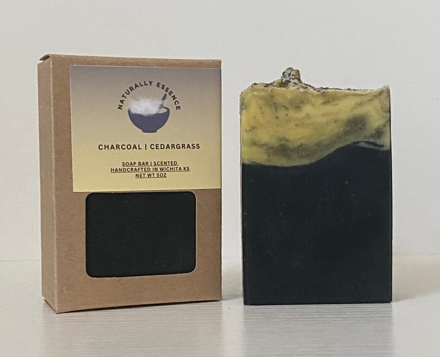 Activated Charcoal | Cedar Grass | Scented | Soap Bar