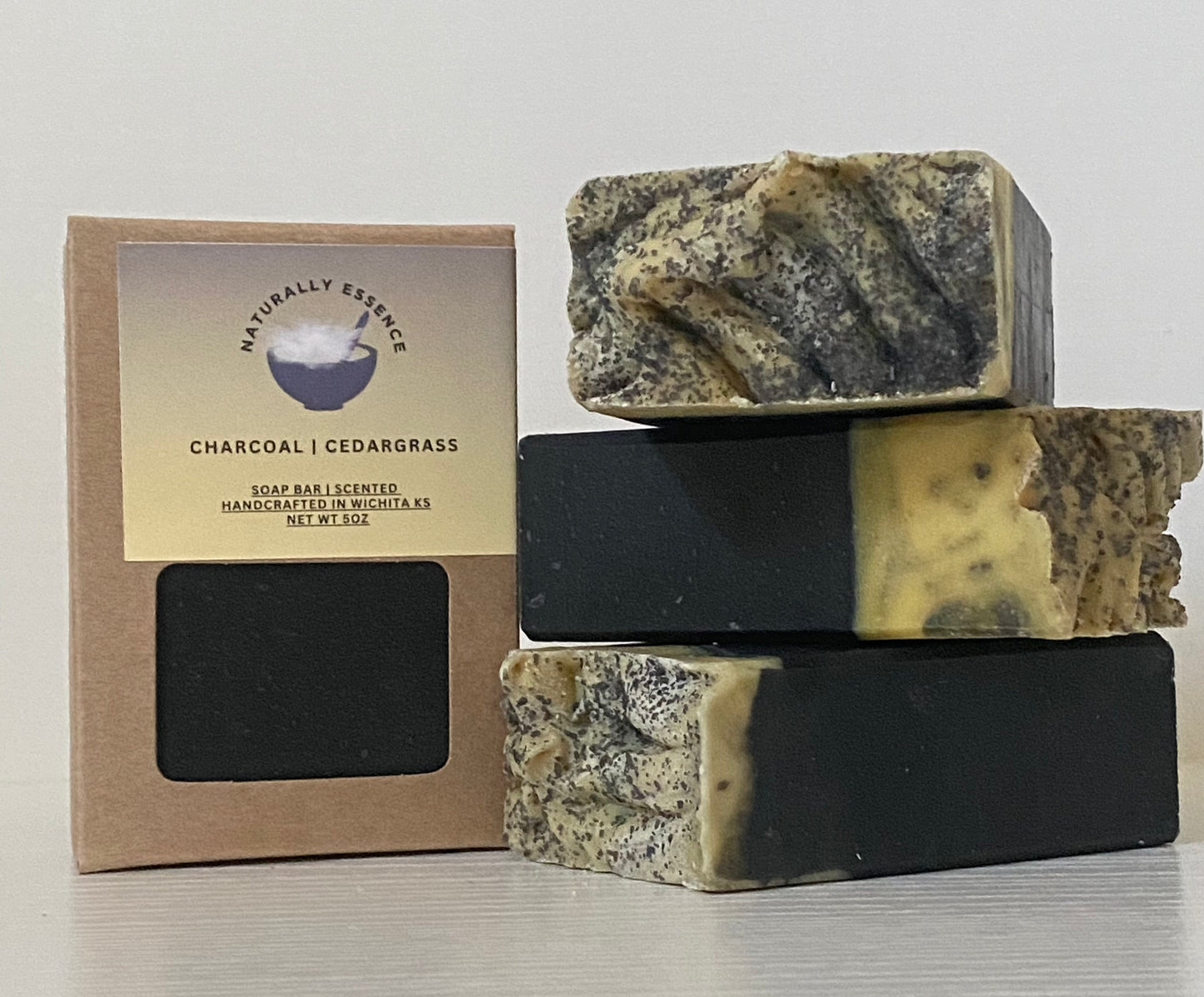 Activated Charcoal | Cedar Grass | Scented | Soap Bar