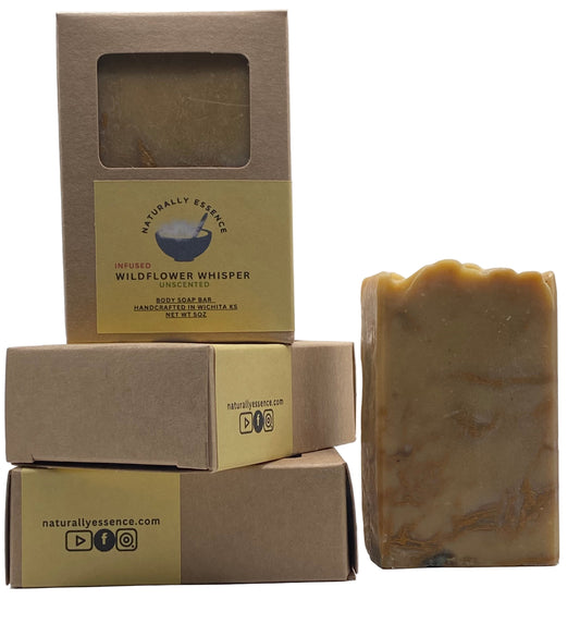 Infused Wildflower Whisper Soap Bar