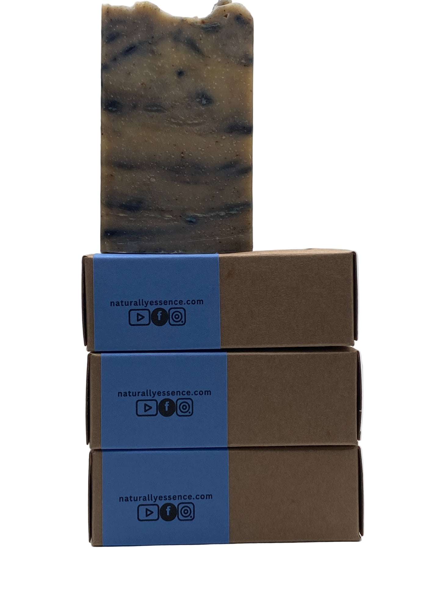 Infused Butterfly Banana Oat Soap Bar